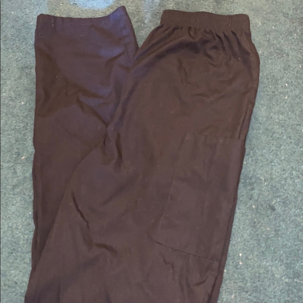 All Black Scrub Pants